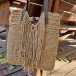 Püskül Detaylı Omuz Çantası